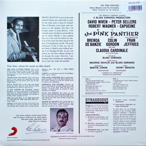 Henry Mancini - The Pink Panther Soundtrack - Image 2