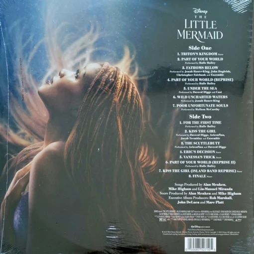 Alan Menken, Lin-Manuel Miranda, Howard Ashman - The Little Mermaid (Oceanic Blue Vinyl) - Image 2