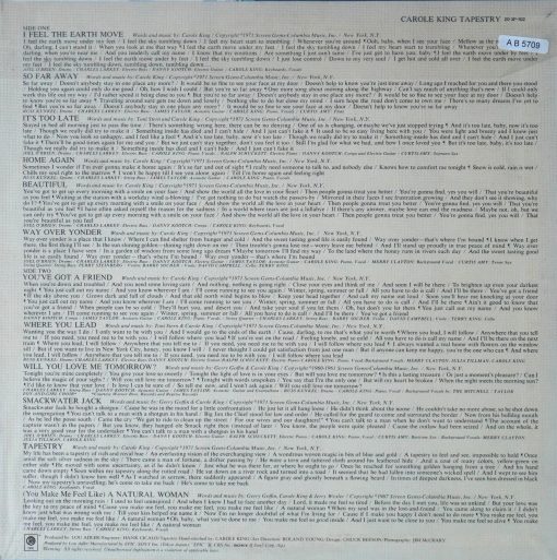 Carole King - Tapestry - Image 2