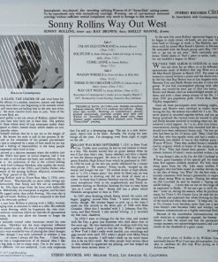 Sonny Rollins – Way Out West