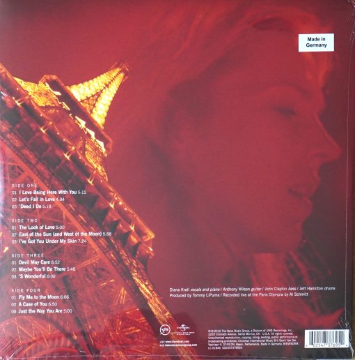 Diana Krall ‎– Live In Paris - Image 2
