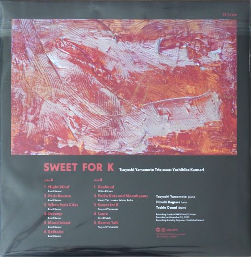 Tsuyoshi Yamamoto Trio - Sweet for K - Image 2