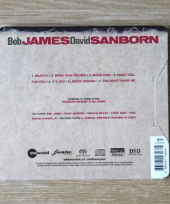 SACD-CD Bob James/David Sanborn – Double Vision