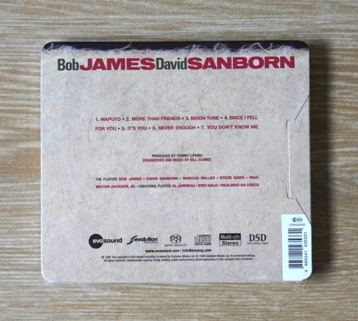SACD-CD Bob James/David Sanborn - Double Vision - Image 2