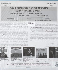 Sonny Rollins – Saxophone Colossus