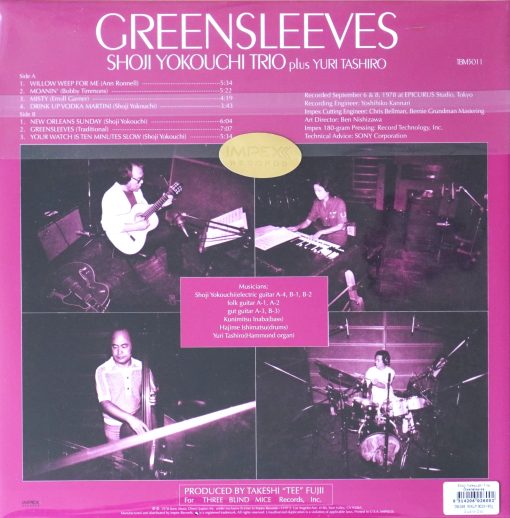 Shoji Yokouchi Trio Plus Yuri Tashiro - Greensleeves - Image 2