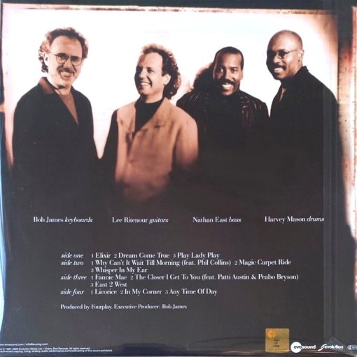 Fourplay - Elixir 30Th Aniversary (One-Step)(Transparent Double Black Vinyl) - Image 2