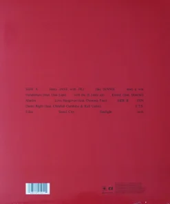 Jennie – Ruby (Red Vinyl)