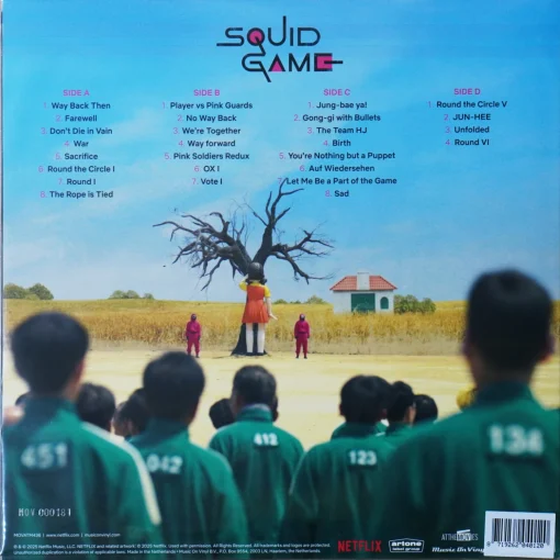 Junl Jaeil – Squid Game: Original Soundtrack (Pink & Black Vinyl) - Image 2