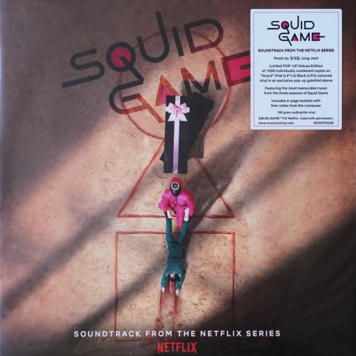 Junl Jaeil – Squid Game: Original Soundtrack (Pink & Black Vinyl)