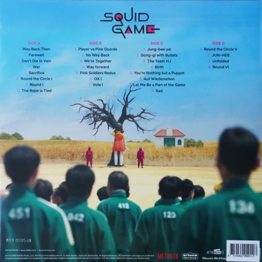 Junl Jaeil – Squid Game: Original Soundtrack (Orange & Yellow Vinyl) - Image 2