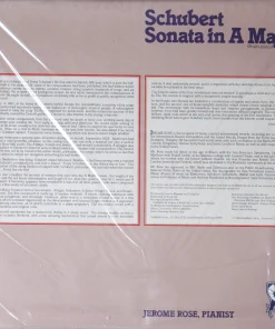 Sheffield Lab 19 – Schubert Sonata In A Major