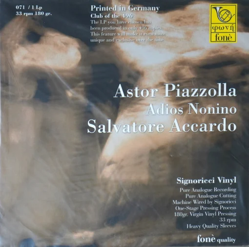 Salvatore Accardo & Astor Piazzolla Adios Nonino