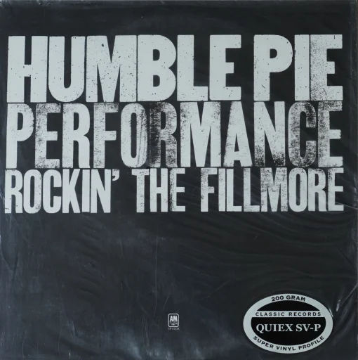 Humble Pie Performance Rockin' the Fillmore
