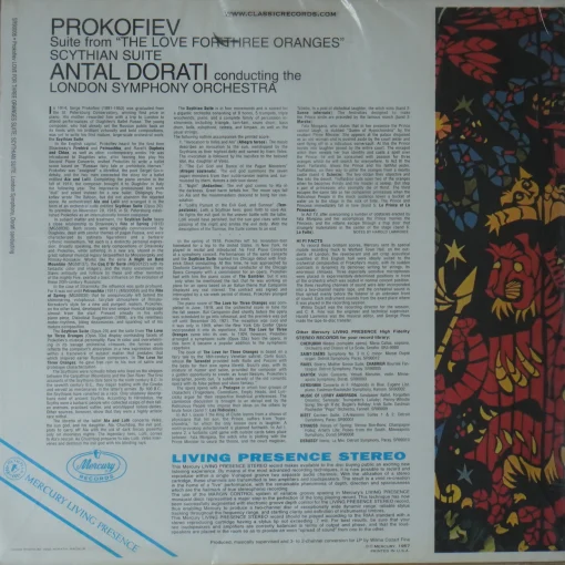 Prokofiev Love For Three Oranges & Scythian Suites - Image 2