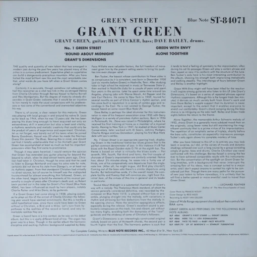 Grant Green - Green Street - Image 2