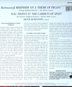 Fritz Reiner – Rachmaninoff Rhapsody on a Theme of Paganini