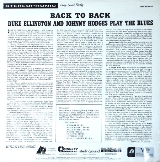 Duke Ellington & Johnny Hodges - Back to Back - Image 2