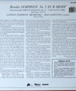Borodin: Symphony No. 2/Rimsky-Korsakov: Capriccio Espagnole