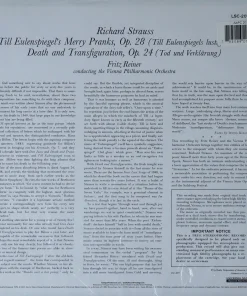 Fritz Reiner – Strauss: Till Eulenspiegel/Death And