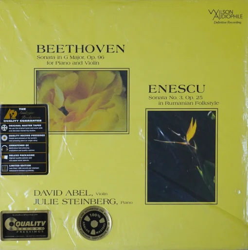 David Abel & Julie Steinberg Beethoven & Enescu