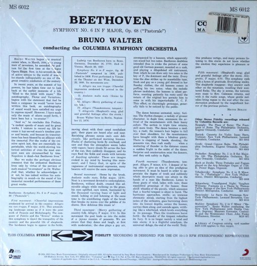 Beethoven, Bruno Walter - Symphony No. 6 In F Major, Op. 68 - Image 2