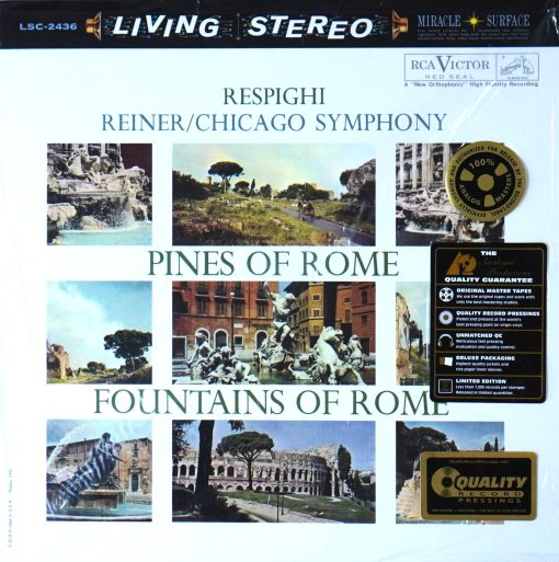Fritz Reiner - Respighi: Pines of Rome & Fountains of Rome