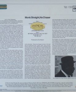 Monk – Straight, No Chaser