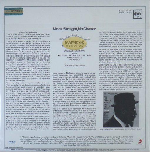 Monk - Straight, No Chaser - Image 2