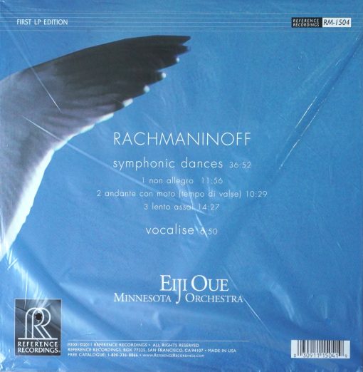 Eiji Oue Minnesota Orchestra - Rachmaninoff Symphonic Dances & Vocalise - Image 2