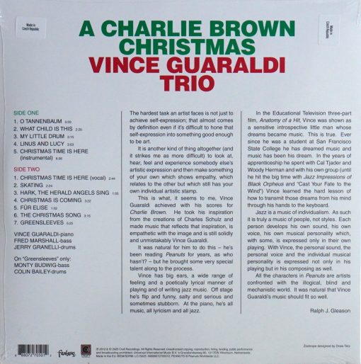 Vince Guaraldi Trio A Charlie Brown Christmas (60th Anniversary) (Zoetrope Picture Disc) - Image 2