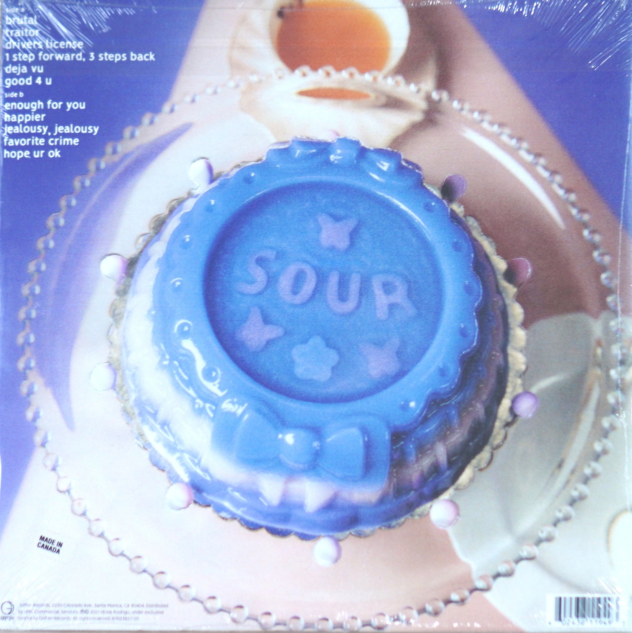 Olivia Rodrigo - Sour Limited Edition (Blue Tranparent Vinyl) - Image 2