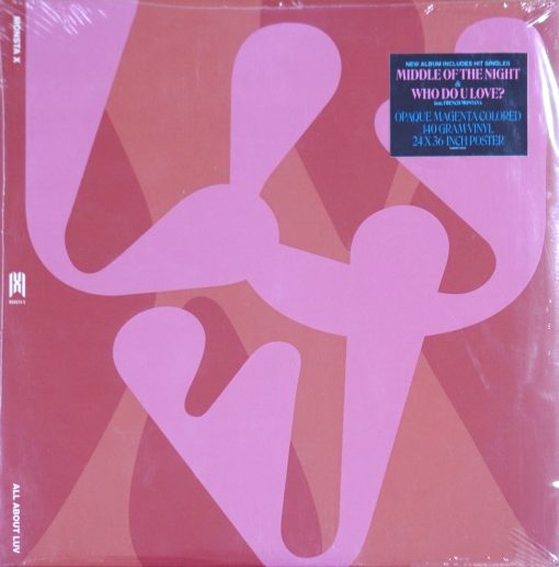 Monsta X - All About Luv (Opaque Magenta Colored)