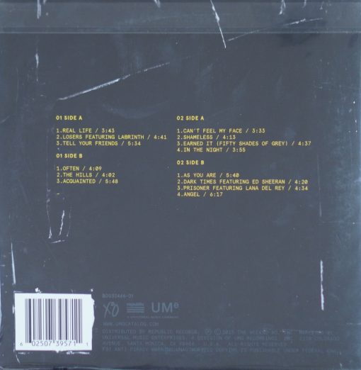 The Weeknd - Beauty Behind The Madness (Yellow&White Splatter) - Image 2