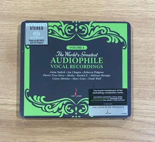 SACD-CD The World's Greatest Audiophile Vocal Recordings Vol.4