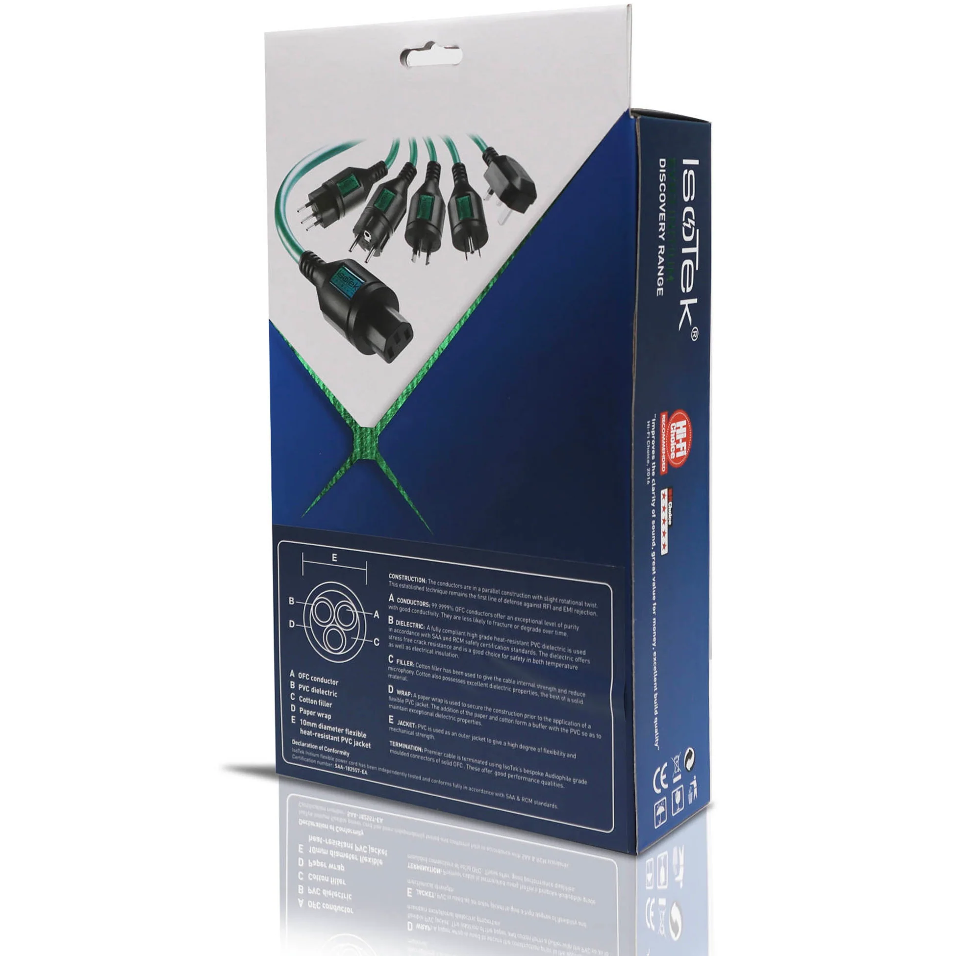 สายไฟ Isotek EVO3 Premier Power Cable C19 1.5M (New) - Image 3