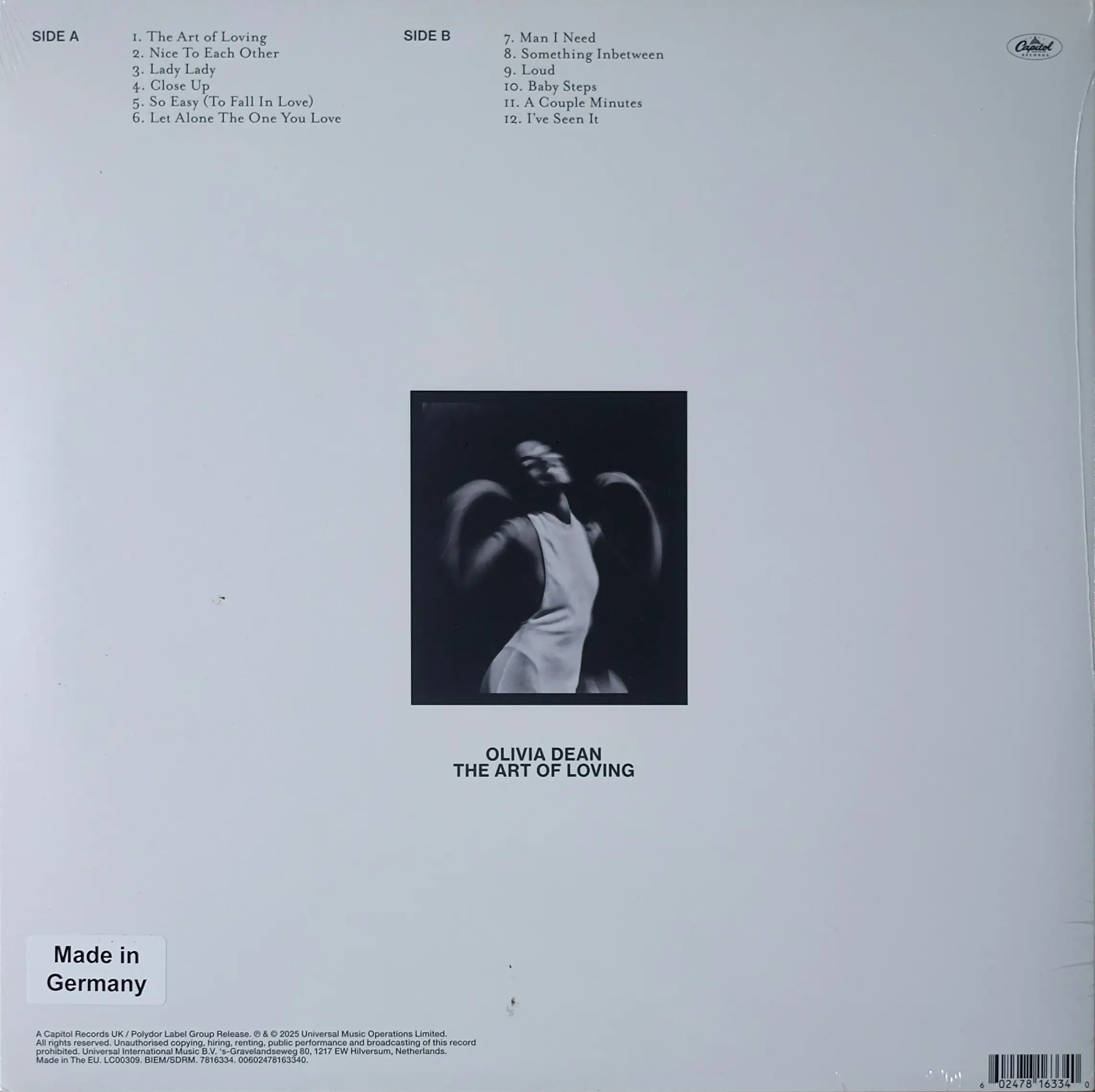 Olivia Dean - The Art of Loving (Deep Red Vinyl) - Image 2