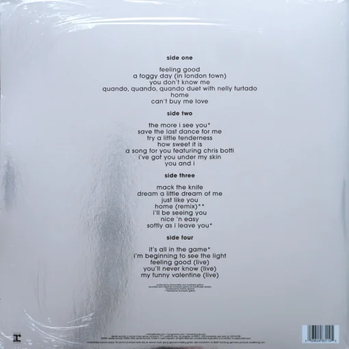 Michael Buble - It's Time (20th Anniversary Deluxe Edition) (Silver Vinyl) - Image 2