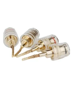 ขั้วต่อลำโพง Banana Plug ตัวเมีย (New)