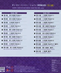 Dang Thai Son Chopin – Complete Nocturnes