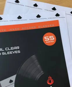 ซองใน 12 นิ้ว Crystal Clear Record Sleeves (New)