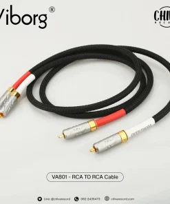 สายสัญญาณ RCA To RCA Viborg VA801 1M (New)