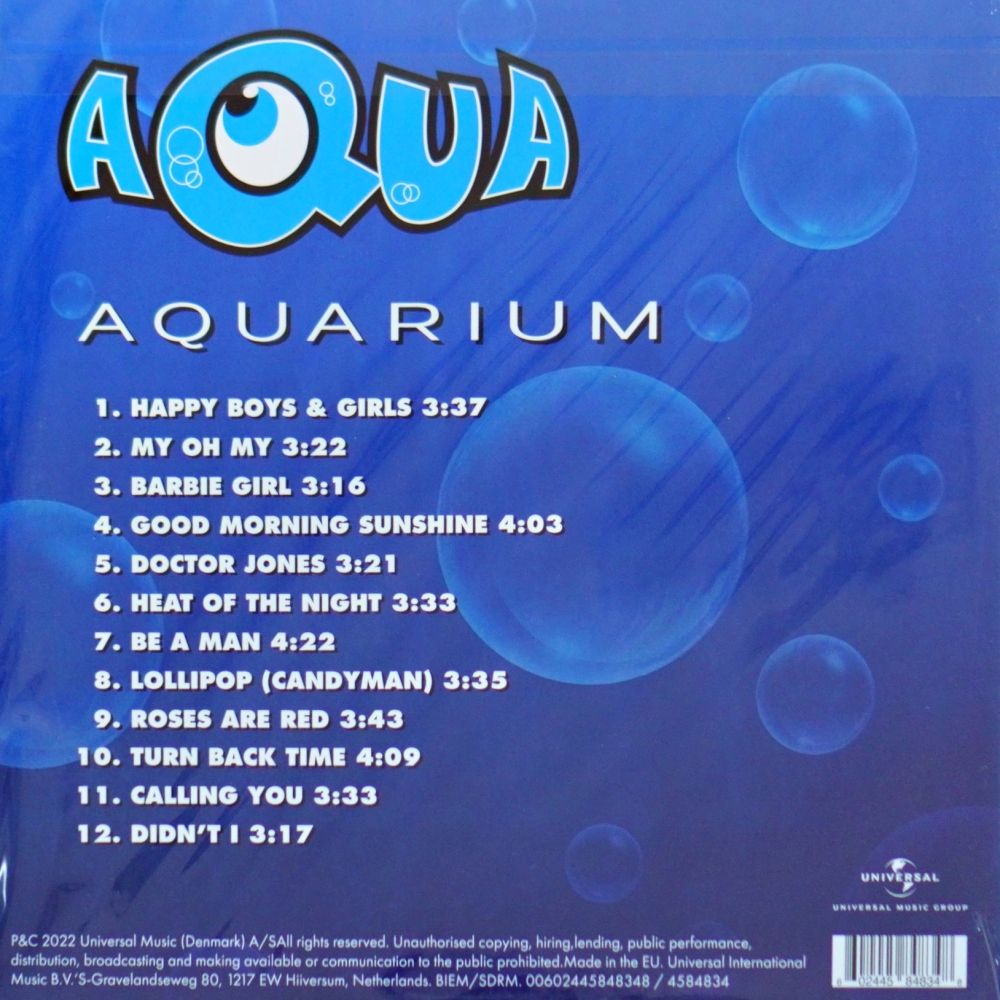 Aqua - Aquarium (25th Anniversary) (Pink Vinyl) - Image 2