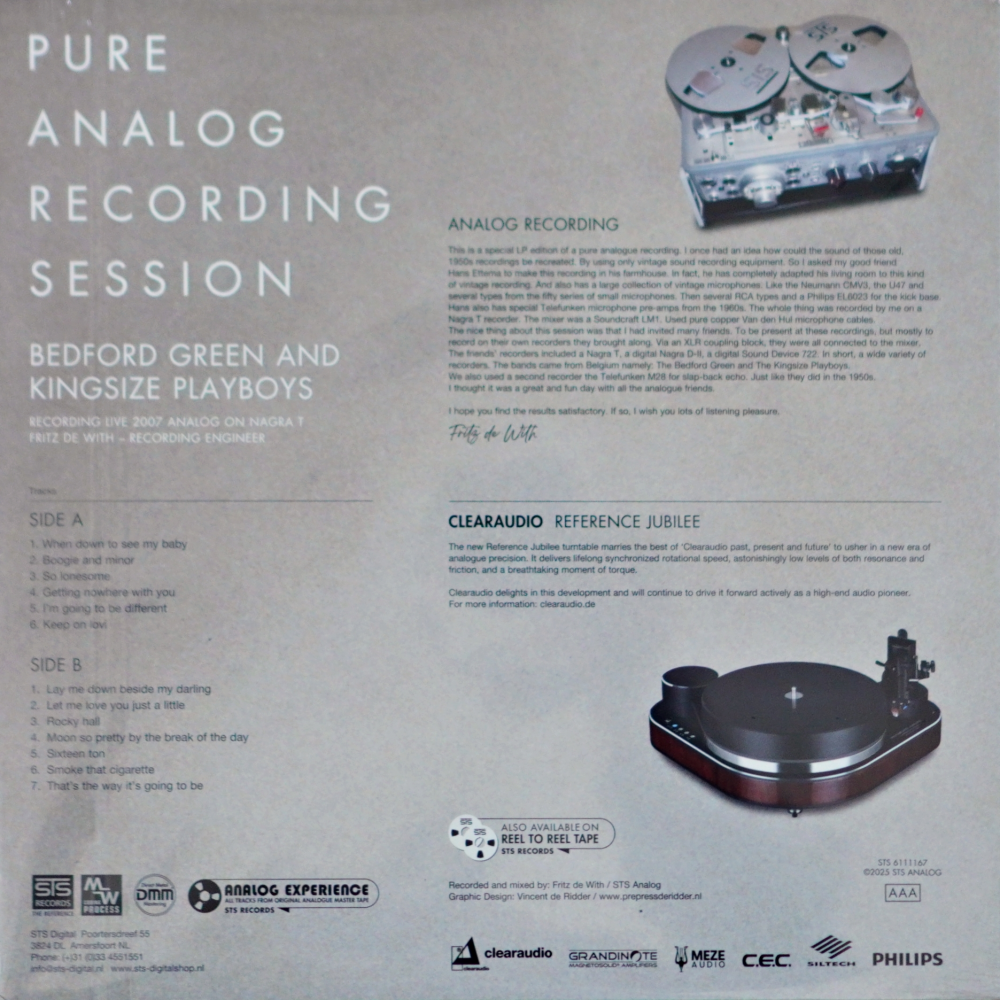 Pure Analog Recording Session - Bedford Geen And Kingsize Playboys - Image 2