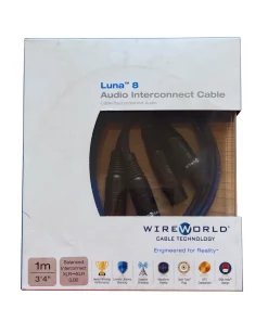 สายสัญญาณ Wire World Luna 8 Audio Interconnect Cable XLR To XLR 1.0M (New)