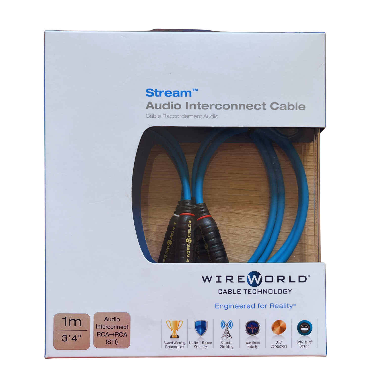 สายสัญญาณ Wire World Stream Audio Interconnect Cable RCA To RCA 1.0M (New)