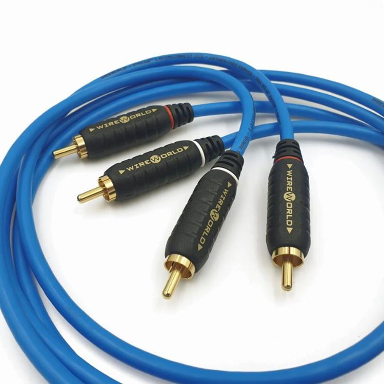 สายสัญญาณ Wire World Stream Audio Interconnect Cable RCA To RCA 1.0M (New) - Image 5