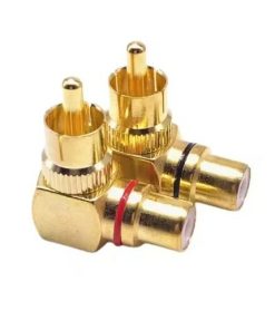 ขั้วต่อสายสัญญาณ RCA ตัวผู้ To RCA ตัวเมีย (New)