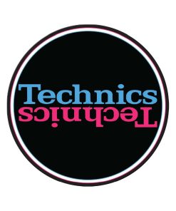 แผ่นรอง Technics Slipmat Black, Blue and Pink (New)