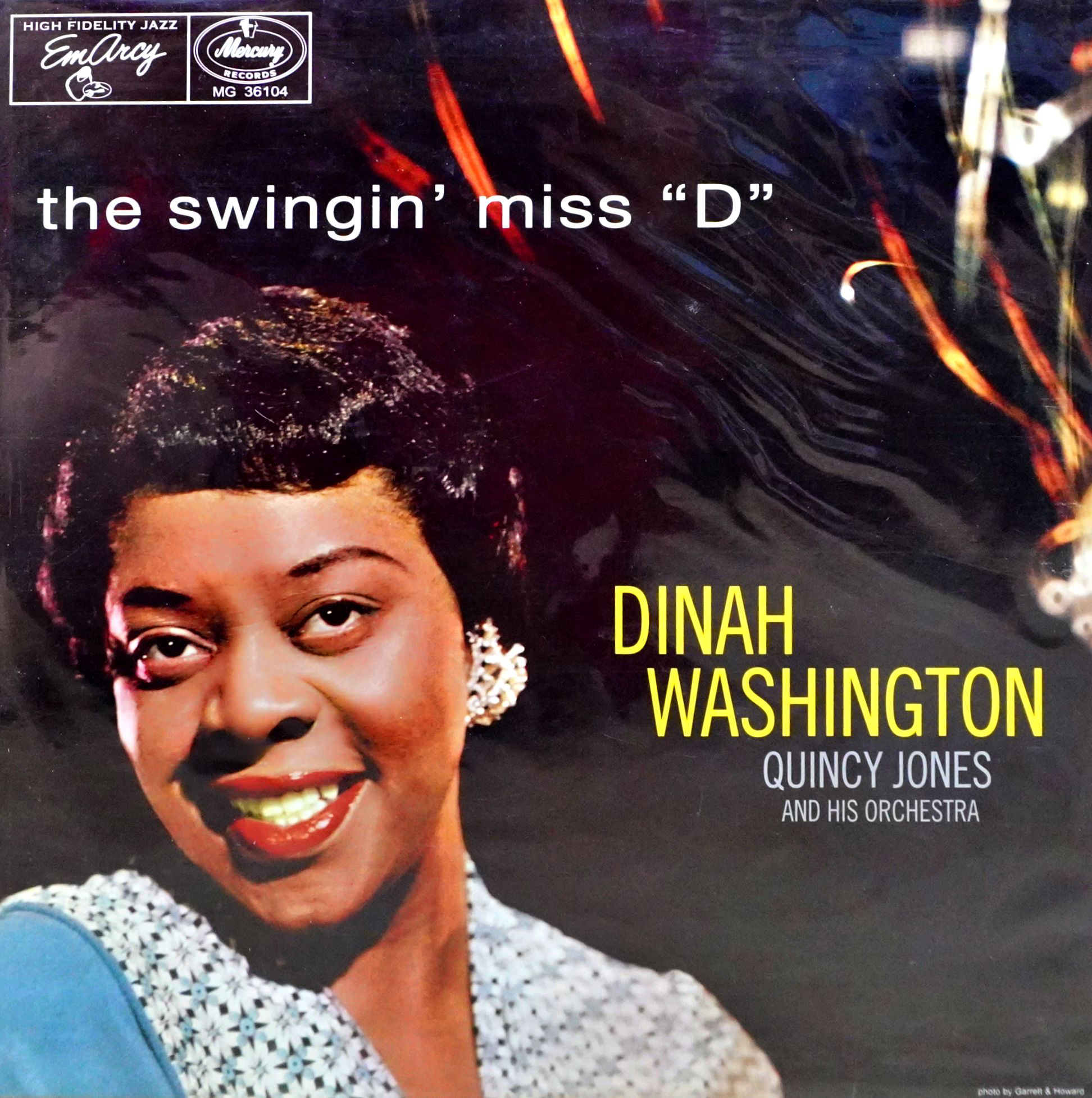 Dinah Washington & Quincy Jones And His Orchestra - The Swingin' Miss "D"